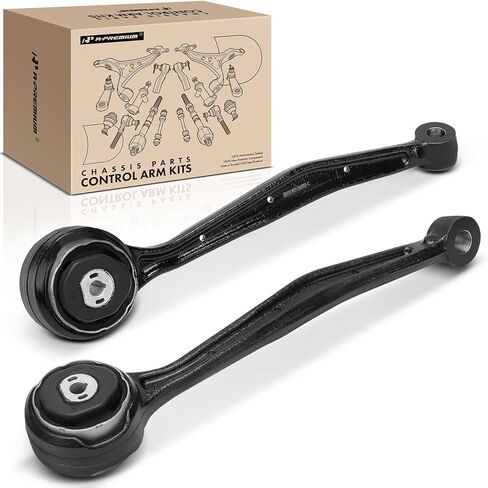A-Premium 2 x Front Forward Lower Control Arm, with Bushing, Without Ball Joint, Compatible with Cadillac CTS 2014 2015 2016 2017 2018 2019, AWD Only in Saudi Arabia
