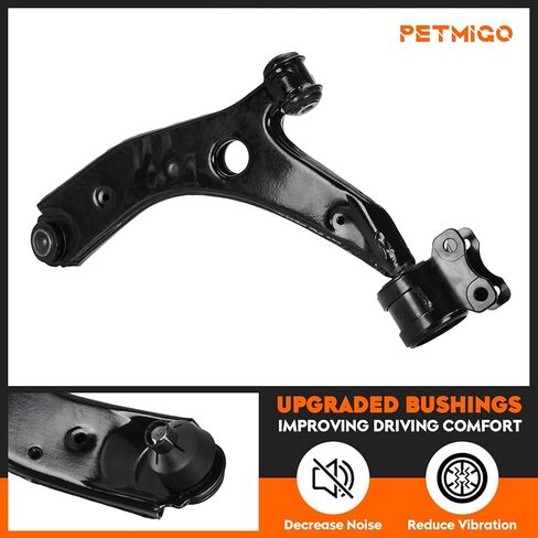 Front Lower Left Right Control Arms w/Ball Joints Replacement Suspension Kit for Mazda 3 2004-2009, for Mazda 5 2006-2015 Sway Bar End Links, Tie Rods Ends (10PCS) in Saudi Arabia
