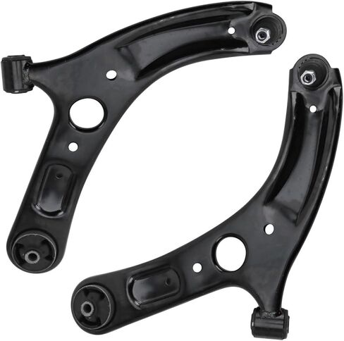 محور ديترويت - طقم الواجهة الأمامية 10 قطع لـ 2014-2018 Kia Forte Forte5 2014-2016 Forte Koup، 2 ذراع تحكم سفلي مع وصلة كروية 2 وصلات شريط Sway 4 قضبان ربط خارجية داخلية 2 استبدال الحذاء in Kuwait