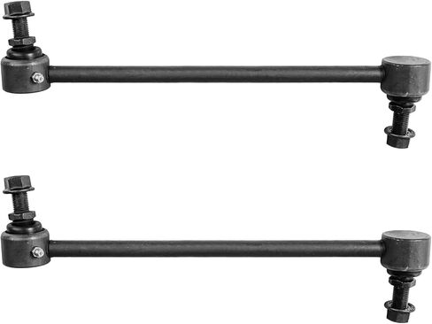 محور ديترويت - طقم الواجهة الأمامية 10 قطع لـ 2014-2018 Kia Forte Forte5 2014-2016 Forte Koup، 2 ذراع تحكم سفلي مع وصلة كروية 2 وصلات شريط Sway 4 قضبان ربط خارجية داخلية 2 استبدال الحذاء in Kuwait