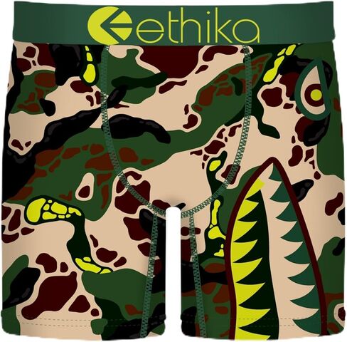 ملابس داخلية قصيرة متوسطة الطول للرجال من Ethika، ملابس داخلية قابلة للتمدد في 4 اتجاهات - Bomber Hype in Saudi Arabia