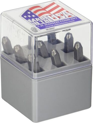 CH Hanson 20683 1/8" Steel Numbers Clam Shell Pack in Saudi Arabia
