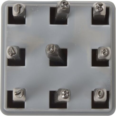 CH Hanson 20683 1/8" Steel Numbers Clam Shell Pack in Saudi Arabia