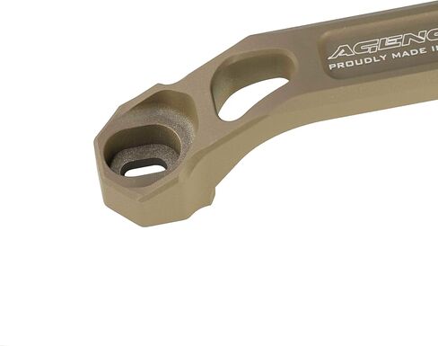 Agency 6 Billet Aluminum Grab Handles, 5.75"-6.25" Mount Holes, Roof Rack Mounted Grab Handles - Pair (Flat Dark Earth) in Kuwait