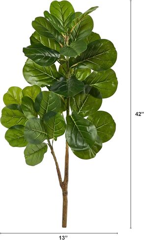 Nearly Natural 3.5ft. Fiddle Leaf Fig Artificial Tree (No Pot) in Saudi Arabia