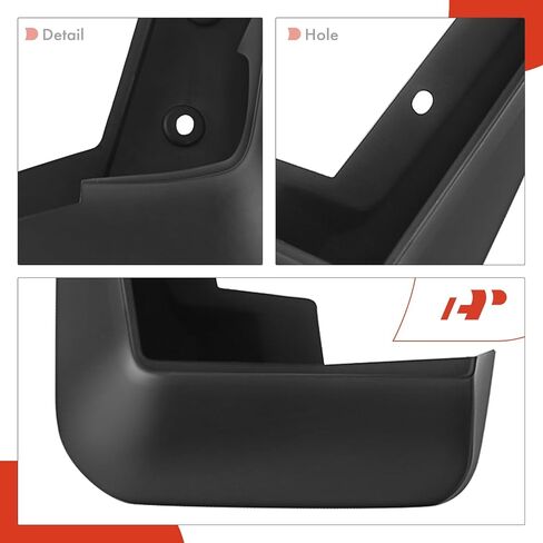 A-Premium Set of 4PCS Mud Flaps Splash Guards Mudguards Mudflaps with Hardware Accessory Compatible with Chevrolet Cruze, 2016-2020, Sedan Only, Black Color, Front and Rear (Driver & Passenger Sides) in Saudi Arabia