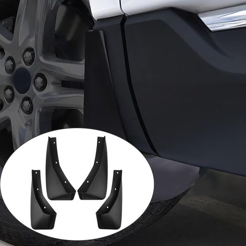 MACHSWON Mud Flaps Fender Splash Guards with Screws, Front Rear Wheel Fender Accessories Compatible with BYD Shark 6 2024-2026, Black, 4 pcs in Saudi Arabia