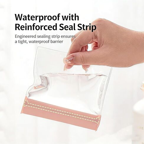 Anti Tarnish Jewelry Bags, Clear EVA Mini Travel Bags for Necklace, Earring, Bracelet 30 Pack Assorted Sizes in Kuwait