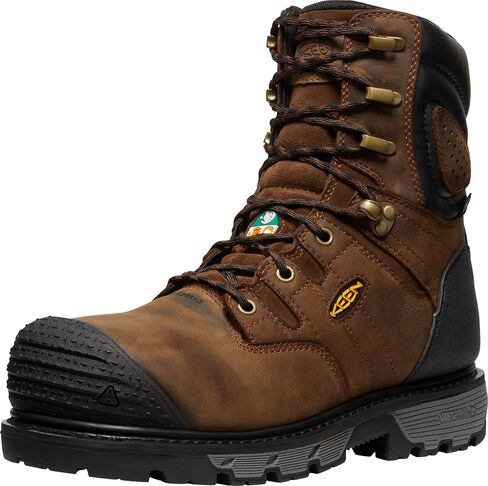 KEEN Utility mens Csa Camden 8" Composite Toe Waterproof 600g Insulated Heavy Duty Work Boots in Saudi Arabia