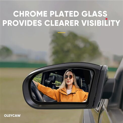 Driver Side Mirror Compatible with 2001-2007 Mercedes Benz C Class W203 C230 C240 C280 C320 C350 C55 AMG, 2003-2006 E Class W211 E320 E350 E500 E55 AMG, Left Side Mirrors, Heated in Saudi Arabia
