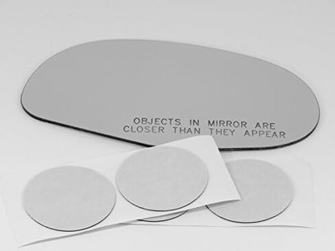 Fits 03-04 Fd Mustang SVT Cobra, Right Pass Convex Mirror Glass Lens w/Adhesive in Kuwait
