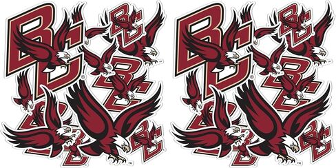 Desert Cactus Boston College Sticker Eagles BC Stickers Vinyl Decals Laptop Water Bottle Car Scrapbook T1 (Type 1-1) in Saudi Arabia