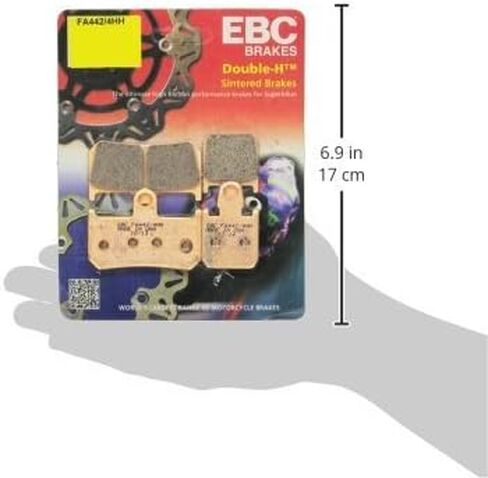 مجموعة وسادات فرامل قرصية من EBC FA442/4HH، باللون الأحمر in Kuwait