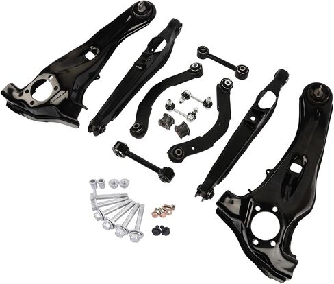 Rear Suspension Trailing Arm Control Arm Sway Bar Kit w/Bolts Replacement for 2007-2016 Jeep Compass Patriot 4WD 5272715AD 5105930AB K641226 K641281 K641868 K750058 in Saudi Arabia
