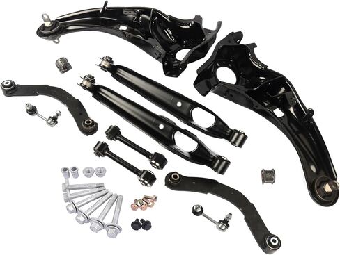 Rear Suspension Trailing Arm Control Arm Sway Bar Kit w/Bolts Replacement for 2007-2016 Jeep Compass Patriot 4WD 5272715AD 5105930AB K641226 K641281 K641868 K750058 in Saudi Arabia