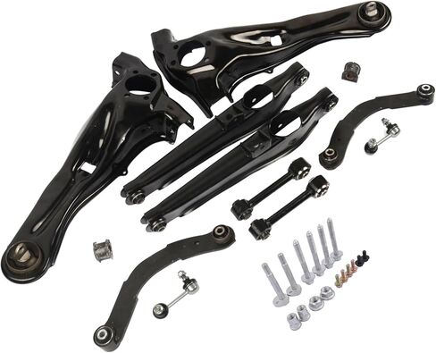 Rear Suspension Trailing Arm Control Arm Sway Bar Kit w/Bolts Replacement for 2007-2016 Jeep Compass Patriot 4WD 5272715AD 5105930AB K641226 K641281 K641868 K750058 in Saudi Arabia
