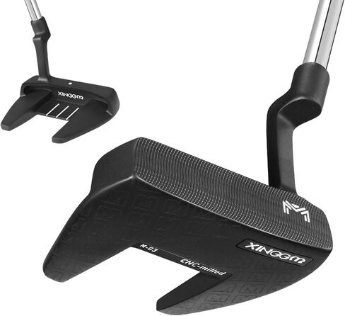 XINGGM CNC Golf Putter for Men Right Handed,Blade/Mallet Putters,Golf Head Cover Included-34 Inches in Kuwait