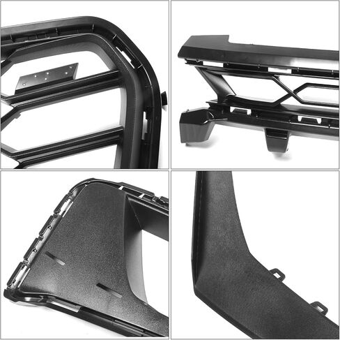 IKON MOTORSPORTS, Front Bumper Conversion Compatible With 2019-2024 Camaro LS LT LT1, ZL1 1LE Style Unpainted Black PP Bumper Cover Guard Bodykit, 2020 2021 in Saudi Arabia