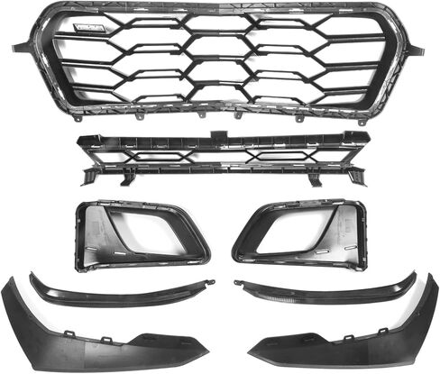 IKON MOTORSPORTS, Front Bumper Conversion Compatible With 2019-2024 Camaro LS LT LT1, ZL1 1LE Style Unpainted Black PP Bumper Cover Guard Bodykit, 2020 2021 in Saudi Arabia