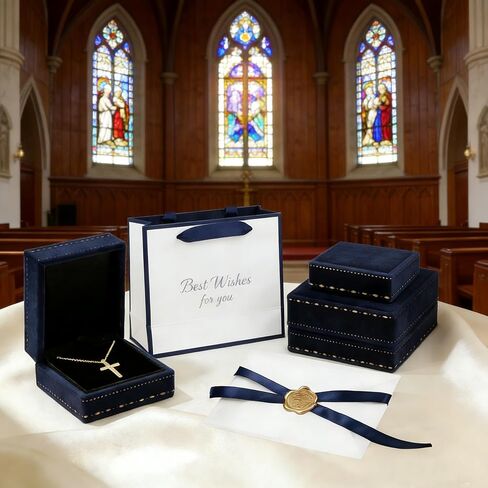 Dainty Gold Cross Necklace for Women 14K Gold Christian Faith Religious Jewelry Cross Pendant with Cubic Zircon for Mom Valentine's Day Birthday Mother's Day Gifts in Kuwait