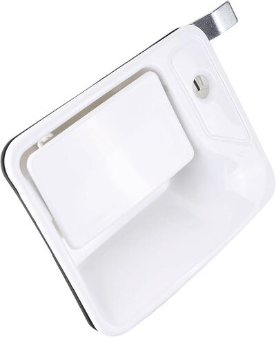 F250 Exterior Door Handles for Ford F-250 F350 1999-2016 Super Duty, 4PCS White Exterior Door Handle with Key Hole ront & Rear and Left Right Outside Door Handles F250 F350 Pick-up Truck 7C3Z2522405AA in Saudi Arabia