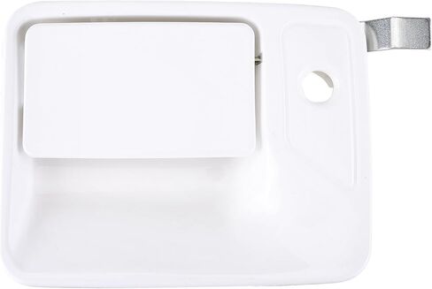 F250 Exterior Door Handles for Ford F-250 F350 1999-2016 Super Duty, 4PCS White Exterior Door Handle with Key Hole ront & Rear and Left Right Outside Door Handles F250 F350 Pick-up Truck 7C3Z2522405AA in Saudi Arabia
