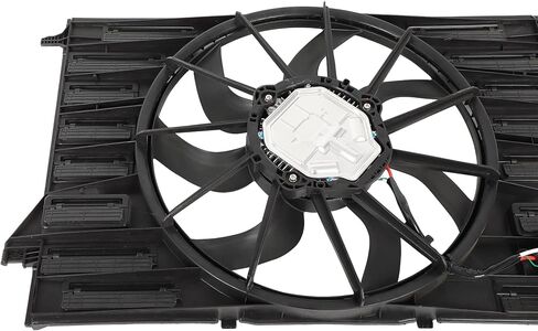 Engine Cooling Fan Assembly 625080 for Audi A4 2017-2020 for Audi A4 allroad 2017-2021 for Audi A4 Quattro 2017-2021 for Audi A6 Quattro 2019-2021 for Audi A7 Sportback 2019-2021 in Saudi Arabia