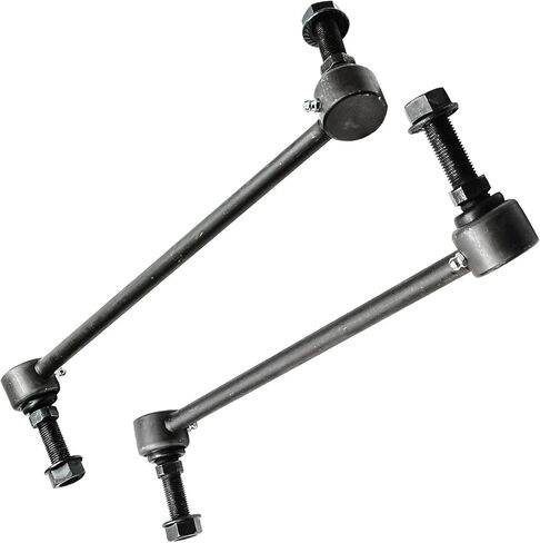 Detroit Axle - 8pc Front Suspension Kit for Ford Taurus Flex Lincoln MKT MKS, 4 Outer Inner Tie Rods 2 Sway Bar Links 2 Boots 2010 2011 2012 2013 2014 2015 2016 Replacement in Saudi Arabia