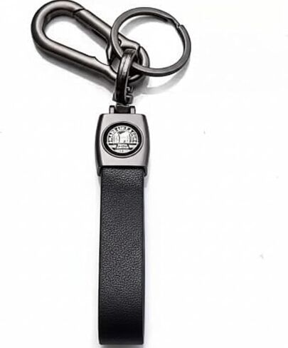 Premium Leather & Metal Keychain – Fits Royal Enfield Motorcycles | Durable & Stylish Bike Accessory in Saudi Arabia