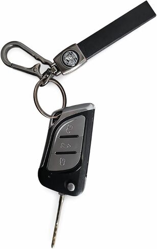 Premium Leather & Metal Keychain – Fits Royal Enfield Motorcycles | Durable & Stylish Bike Accessory in Saudi Arabia