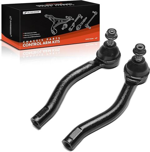 A-Premium 2 × أطراف قضيب ربط خارجي أمامي، متوافق مع Nissan Versa 2012-2022، Versa Note 2014-2019، Micra 2015-2019 in Saudi Arabia