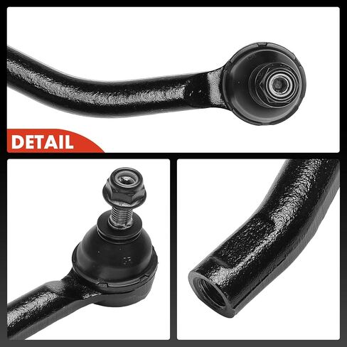 A-Premium 2 × أطراف قضيب ربط خارجي أمامي، متوافق مع Nissan Versa 2012-2022، Versa Note 2014-2019، Micra 2015-2019 in Saudi Arabia