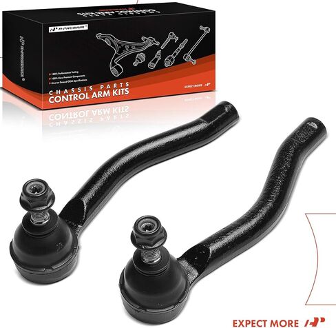 A-Premium 2 × أطراف قضيب ربط خارجي أمامي، متوافق مع Nissan Versa 2012-2022، Versa Note 2014-2019، Micra 2015-2019 in Saudi Arabia