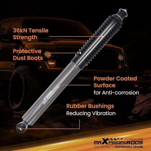 صدمات أمامية maxpeedingrods 1-3 بوصة لسيارة جيب شيروكي XJ Wrangler TJ 1984-2006، إصدار G1 in Kuwait