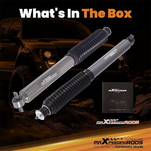 صدمات أمامية maxpeedingrods 1-3 بوصة لسيارة جيب شيروكي XJ Wrangler TJ 1984-2006، إصدار G1 in Kuwait