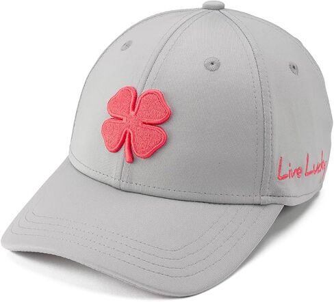 Black Clover Premium Clover 101 Flex Cap, Charcoal/Spring Green Clover S/M in Kuwait