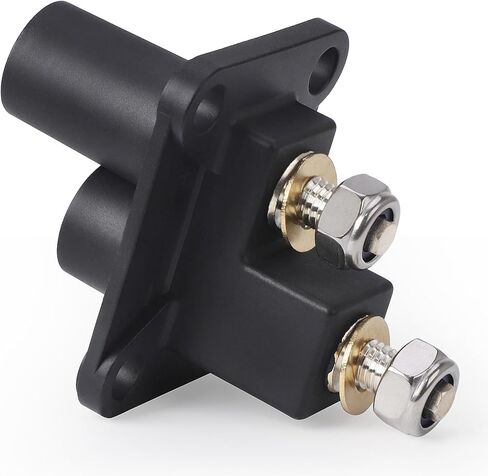 8JB 177 305-001 (8JB177305001) Remote Emergency Start Terminal Plug Kit, Black ABS Plastic, for Mining/Truck/Construction Equipment in Kuwait