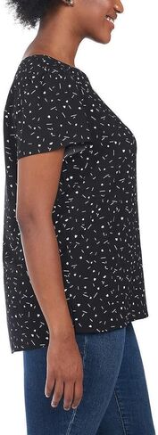 Hilary Radley Ladies' Printed Blouse (M, Black) in Kuwait