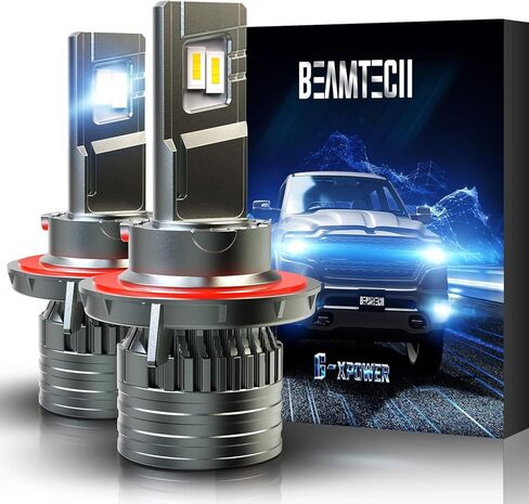 BEAMTECH 9005 Fog Light, 6500K White G-XP Chips High Brightness Plug and Play of 2 in Kuwait