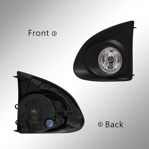 Fog Light For Toyota Corolla Axio Fielder 2013 2014 2015 Front Bumper Driving Fog Lamps Assembly For Axio Replacement Halogen Bulb With Bezel + Switch + Wiring Harness in Kuwait