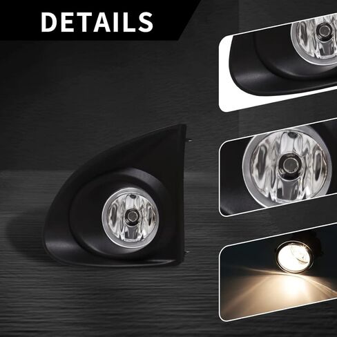 Fog Light For Toyota Corolla Axio Fielder 2013 2014 2015 Front Bumper Driving Fog Lamps Assembly For Axio Replacement Halogen Bulb With Bezel + Switch + Wiring Harness in Kuwait
