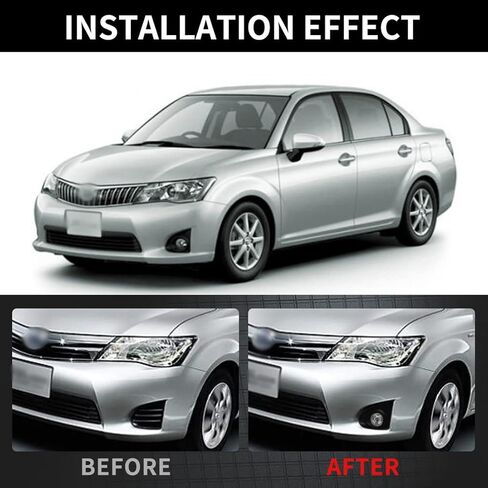 Fog Light For Toyota Corolla Axio Fielder 2013 2014 2015 Front Bumper Driving Fog Lamps Assembly For Axio Replacement Halogen Bulb With Bezel + Switch + Wiring Harness in Kuwait