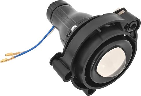 Pair Fog Light Assembly w/Bulb Compatible with 2013-2016 GMC Acadia 2017 GMC Acadia Limited SL SLE SLT Denali Chrome Fog Lamp Clear Lens Black Bezel Silvery Molding Driver&Passenger Side in Saudi Arabia
