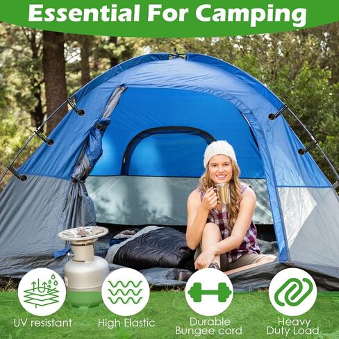 120 Pcs Ball Bungee Cords, Black Tarp Tie Downs Bungee Cords Heavy Duty Ball Bungees Cord Tarp Straps with Balls for Camping Canopy Shelter Tent Poles UV Resistant in Saudi Arabia