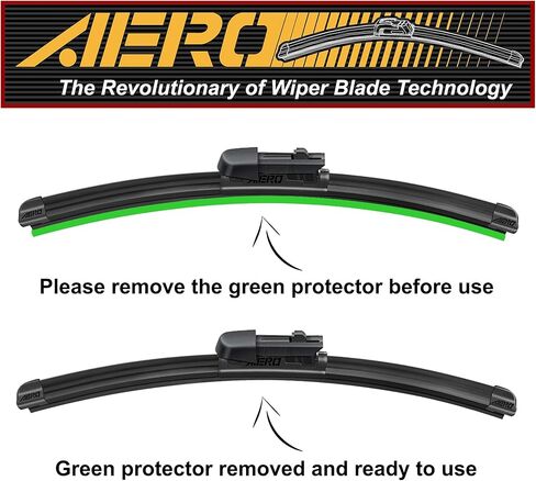 AERO Avenger 22"+22" Premium All-Season Windshield Wiper Blades with Extra Refills OEM Replacement for GMC Sierra 1500 2500 3500 2021-2007 (Set of 2) in Kuwait