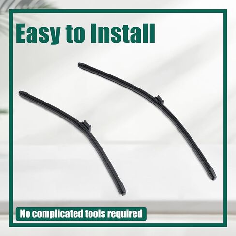 YUXIVCNE 2Pcs 26"+21" Front Windshield Sprayer Wiper Blades Compatible with Lincoln Aviator 2020 2021 2022 2023 Automotive Part, Not Heated in Saudi Arabia