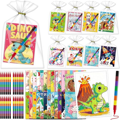 Kalysky 20Pack Coloring Books for Kids Ages 4-8 (5.1 x 7 inch),Mini Coloring Books for Kids Party Favors,Bulk Coloring Books for Kids Ages 2-4 in Kuwait