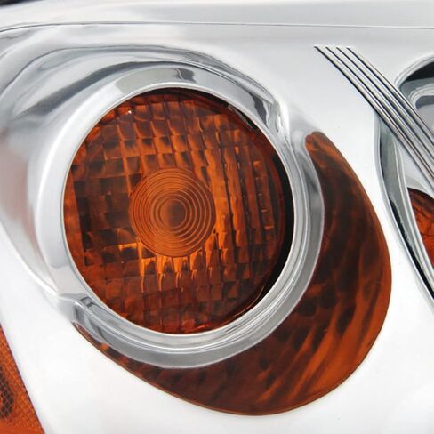 AKKON - For 05-08 Pontiac G6 Chrome Bezel Passenger Right Side Headlight Direct Replacement Lamp New in Saudi Arabia