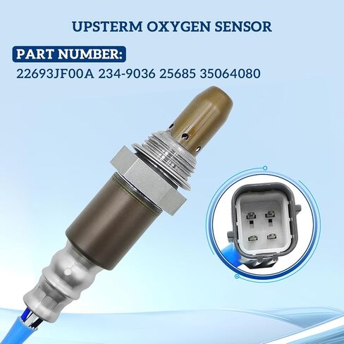 مستشعر الأوكسجين المنبع المصب 2 قطعة: صالح لنيسان ألتيما روج 2010 2011 2012 2013 2.5L L4 استبدال 234-9036 234-4382 in Kuwait