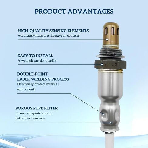 مستشعر الأوكسجين المنبع المصب 2 قطعة: صالح لنيسان ألتيما روج 2010 2011 2012 2013 2.5L L4 استبدال 234-9036 234-4382 in Kuwait